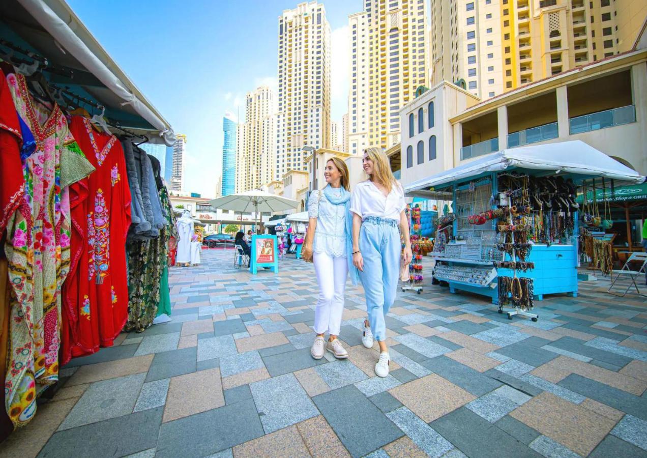 Al Fattan I Sea View I Luxury Jbr I Free 5 Star Beach Resorts Access! 迪拜 外观 照片